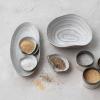 imageCreative CoOp 725 Inches Stoneware White Shell Set of 6 Bowls
