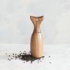 imageCreative CoOp Acacia Wood Fish Tail Shaped Pepper Mill Natural
