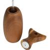 imageCreative CoOp Acacia Wood Fish Tail Shaped Pepper Mill Natural