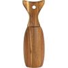 imageCreative CoOp Acacia Wood Fish Tail Shaped Pepper Mill Natural