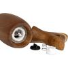 imageCreative CoOp Acacia Wood Fish Tail Shaped Pepper Mill Natural