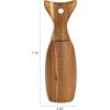 imageCreative CoOp Acacia Wood Fish Tail Shaped Pepper Mill Natural