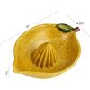 imageCreative CoOp Countryside Citrus Stoneware Lemon Juicer MulticolorJuicer