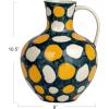 imageCreative CoOp Dotted Elegance MultiColored Stoneware Jug Multicolor