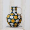 imageCreative CoOp Dotted Elegance MultiColored Stoneware Jug Multicolor