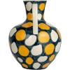 imageCreative CoOp Dotted Elegance MultiColored Stoneware Jug Multicolor