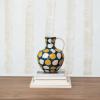 imageCreative CoOp Dotted Elegance MultiColored Stoneware Jug Multicolor
