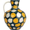 imageCreative CoOp Dotted Elegance MultiColored Stoneware Jug Multicolor