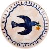 imageCreative CoOp Enchanted Fauna Series Stoneware Plates Multicolor Set of 4