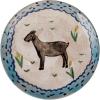 imageCreative CoOp Enchanted Fauna Series Stoneware Plates Multicolor Set of 4