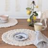imageCreative CoOp Enchanted Fauna Series Stoneware Plates Multicolor Set of 4