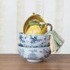 imageCreative CoOp Floral Elegance Porcelain Bowl Blue and White