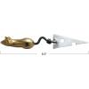 imageCreative CoOp Gold Stainless Steel and Aluminum Cheese Knife Medium
