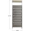 imageCreative CoOp Steel Grater with Mango Wood Handle Grey