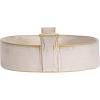 imageCreative CoOp White Long Stoneware Dish with Reactive Glaze LargeBaker