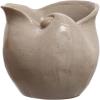 imageCreative CoOp 525 Inches Stoneware Shell Planter Reactive Glaze White Container
