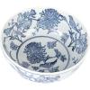imageCreative CoOp Aviary Garden Stoneware Bowl Blue and White