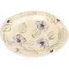 imageCreative CoOp Blossoming Meadow Stoneware Platter Multicolor Set of 2