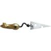 imageCreative CoOp Gold Stainless Steel and Aluminum Cheese Knife Medium