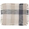 imageCreative CoOp Woven Cotton Buffalo Check and Fringe Placemat 19quot L x 13quot W x 0quot H GreyGray