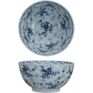 imageCreative CoOp Floral Elegance Porcelain Bowl Blue and White