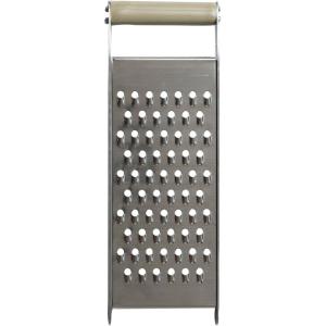 imageCreative CoOp Steel Grater with Mango Wood Handle Grey