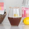 image325 Inches Round Drinking Glass Clear Set of 6
