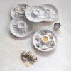 imageCreative CoOp 10 Inches Round Stoneware Oyster Matte White Plate
