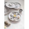 imageCreative CoOp 10 Inches Round Stoneware Oyster Matte White Plate