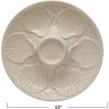 imageCreative CoOp 10 Inches Round Stoneware Oyster Matte White Plate