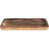 imageCreative CoOp 1175 Inches Mango Wood Laser Etched Botanicals Natural Tray