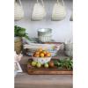 imageCreative CoOp 1175 Inches Mango Wood Laser Etched Botanicals Natural Tray