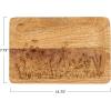 imageCreative CoOp 1175 Inches Mango Wood Laser Etched Botanicals Natural Tray