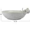 imageCreative CoOp 1375 Inches Stoneware Octopus Reactive Glaze White Speckled Bowl