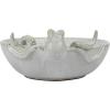 imageCreative CoOp 1375 Inches Stoneware Octopus Reactive Glaze White Speckled Bowl