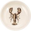 imageCreative CoOp 3 Inches Round Stoneware 6 Animal Print Styles Cream Set of 12 Dish