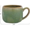 imageCreative CoOp 55 Inches Stoneware Rustic Finish Multicolor Set of 3 Mugs