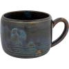 imageCreative CoOp 55 Inches Stoneware Rustic Finish Multicolor Set of 3 Mugs