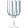 imageCreative CoOp 575 Inches Glass 4 Various Stripes Design Multicolor Set of 12 Stemware