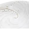 imageCreative CoOp 625 Inches Stoneware White Shell Abalone Set of 6 Plates