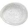 imageCreative CoOp 625 Inches Stoneware White Shell Abalone Set of 6 Plates