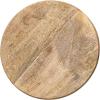 imageCreative CoOp 975 Inches Round HandCarved Mango Wood Cake Natural Pedestal