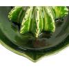 imageCreative CoOp CactusShaped Stoneware Juicer Green