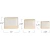 imageCreative CoOp Ceramic Nesting Containers Cream Set of 3