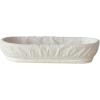 imageCreative CoOp Chic Oval Rattan Tray White