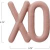 imageCreative CoOp Chic XO Cast Metal Trivet Pink