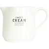 imageCreative CoOp For Goodness Bakes Stoneware Batter Bowl WhiteSugar  Creamer