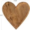 imageCreative CoOp Heartfelt Harvest Mango Wood Bowl Natural