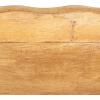 imageCreative CoOp Long Artisanal Mango Wood Bowl Natural