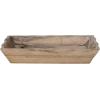 imageCreative CoOp Long Artisanal Mango Wood Bowl Natural